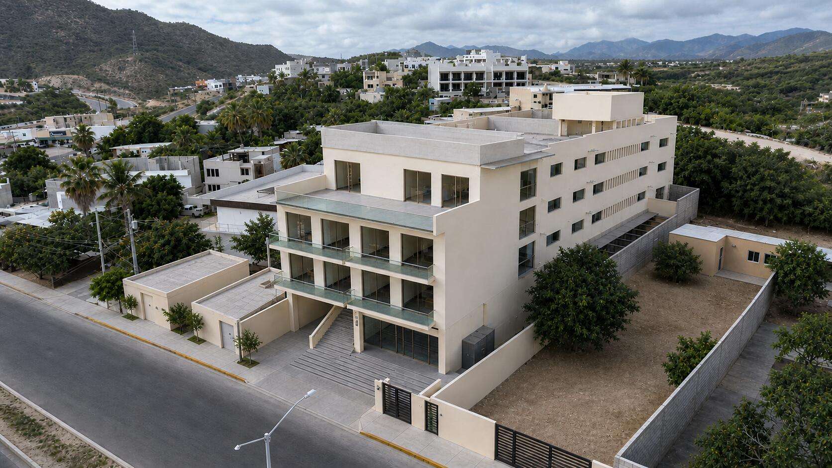 San Jose del Cabo Belposto Belposto Residencial is a high-end development that redefines the lifestyle in San José del Cabo. Take advantage of SJD's prime location with the most affordable price in the area, within an exclusive complex of only 20 apartments. Unit PH3 features 3 bedrooms, 3 full bathrooms, a laundry area, kitchen, dining room, living room and balcony, and a huge private roof terrace were you can add pergola, bench, jacuzzi, bathroom, etc...perfect to enjoy the for sale