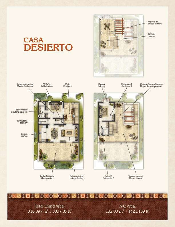 San Jose del Cabo The Canyon Entre Piedras Welcome to The Canyon, San José del Cabo's only fully accessible master-planned community. This enclave of 39 Artigas-designed 4-bedroom homes offers three layout options, central air, four full baths, two-car carport, rooftop terrace with ocean for sale
