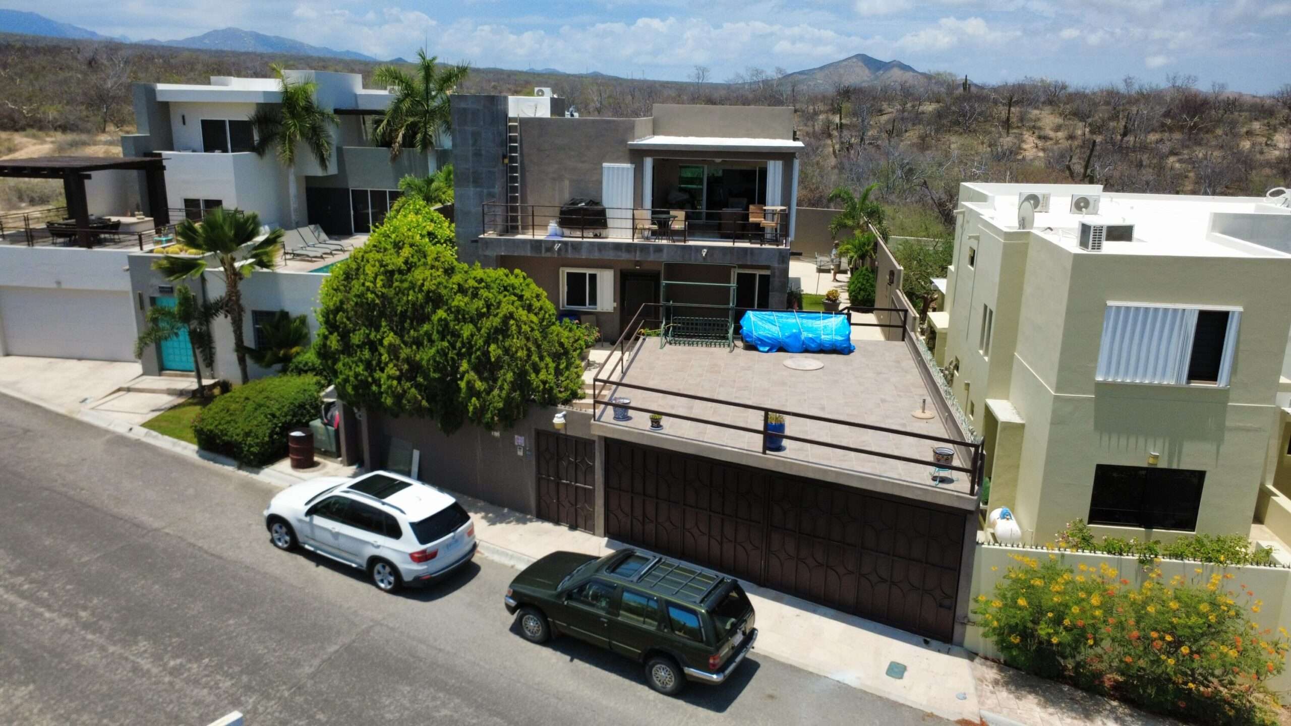 San Jose del Cabo El Tule-Inland:General Spacious 3 bedroom 3 full baths 2 half baths house in Lomas del Tule, ocean for sale
