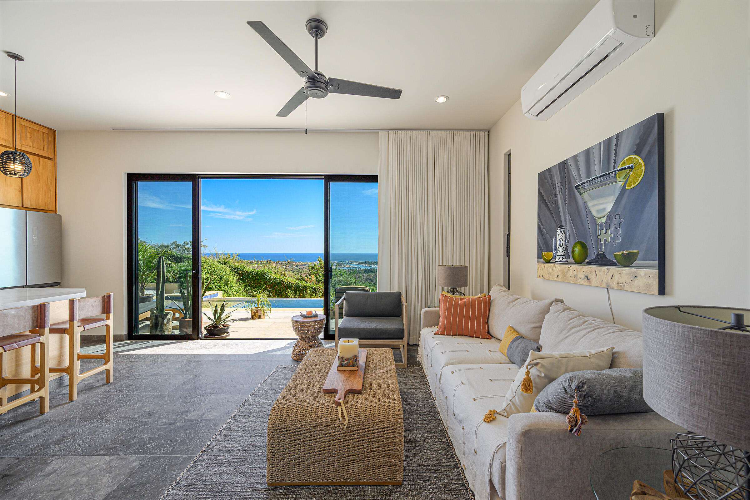 San Jose del Cabo Paramo Páramo Village is a boutique residential community in San José del Cabo. This two-bedroom, two-and-a-half-bathroom residence combines comfort, style, and convenience within a secure, master-planned setting. Open-concept living with refined finishes and expansive for sale
