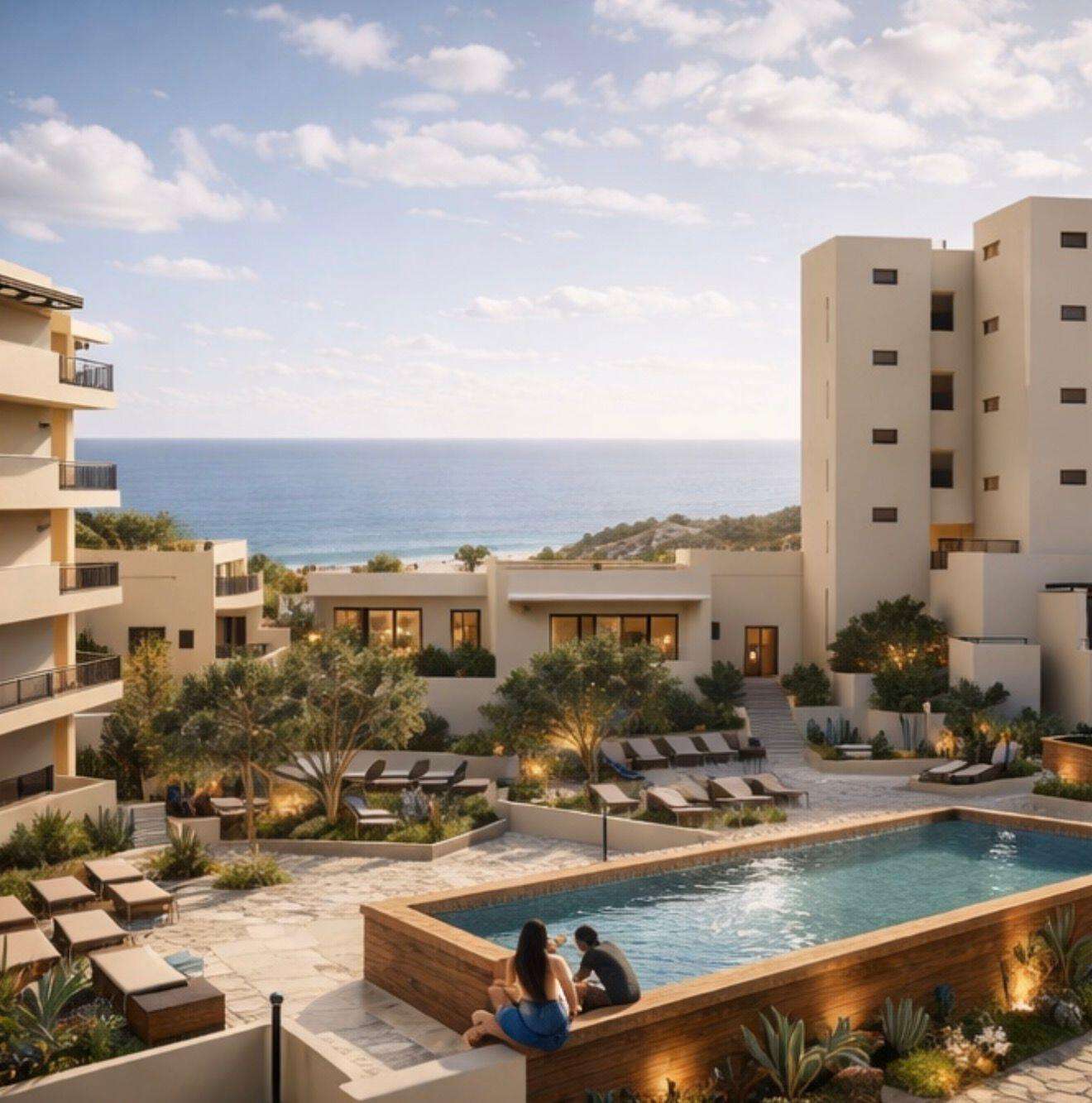 San Jose del Cabo Sun And Sea This exceptional two-story penthouse features three bedrooms and three bathrooms, offering sweeping ocean and mountain for sale