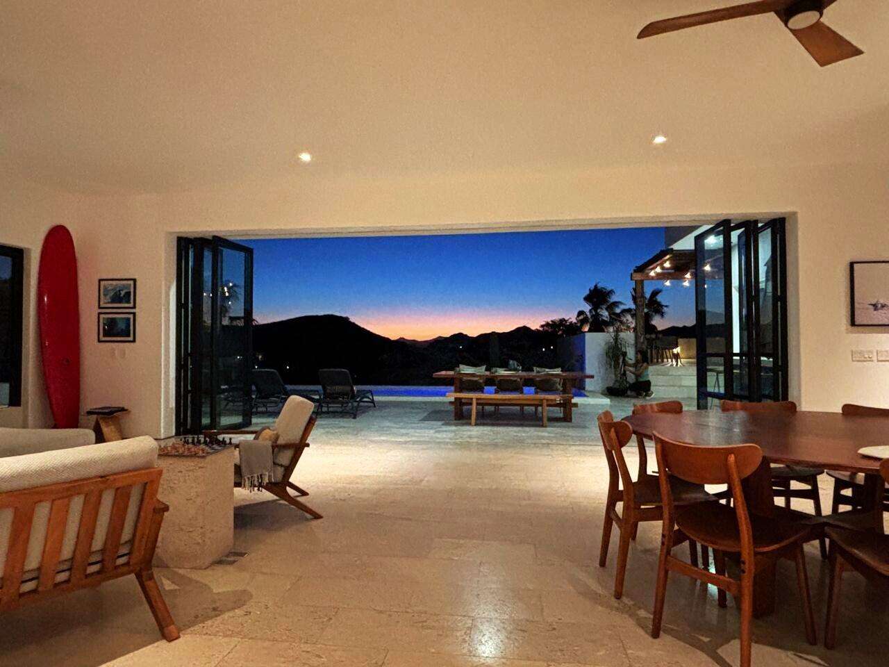 San Jose del Cabo Rancho Cerro Colorado Rincon del Afan: A Desert Modern Masterpiece with Beach Access Anchored on a for sale