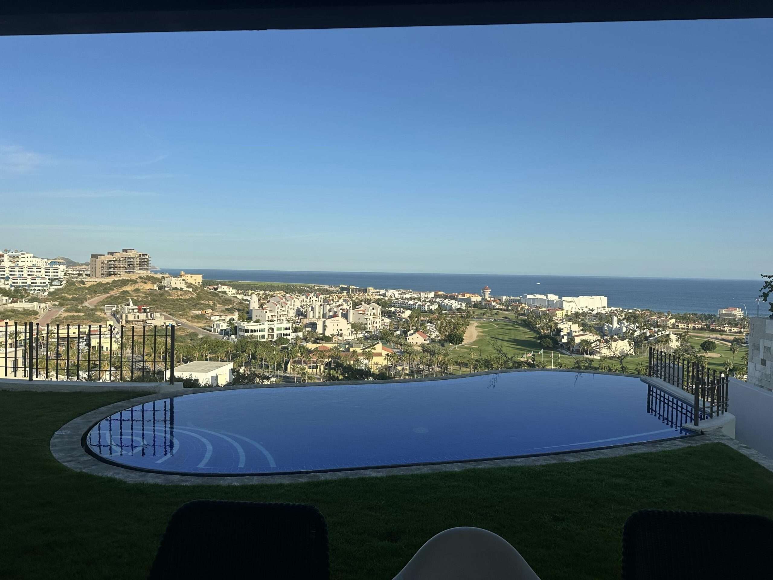 San Jose del Cabo La Cima Casa Cima 23 with a spectacular ocean, golf course & mountain for sale