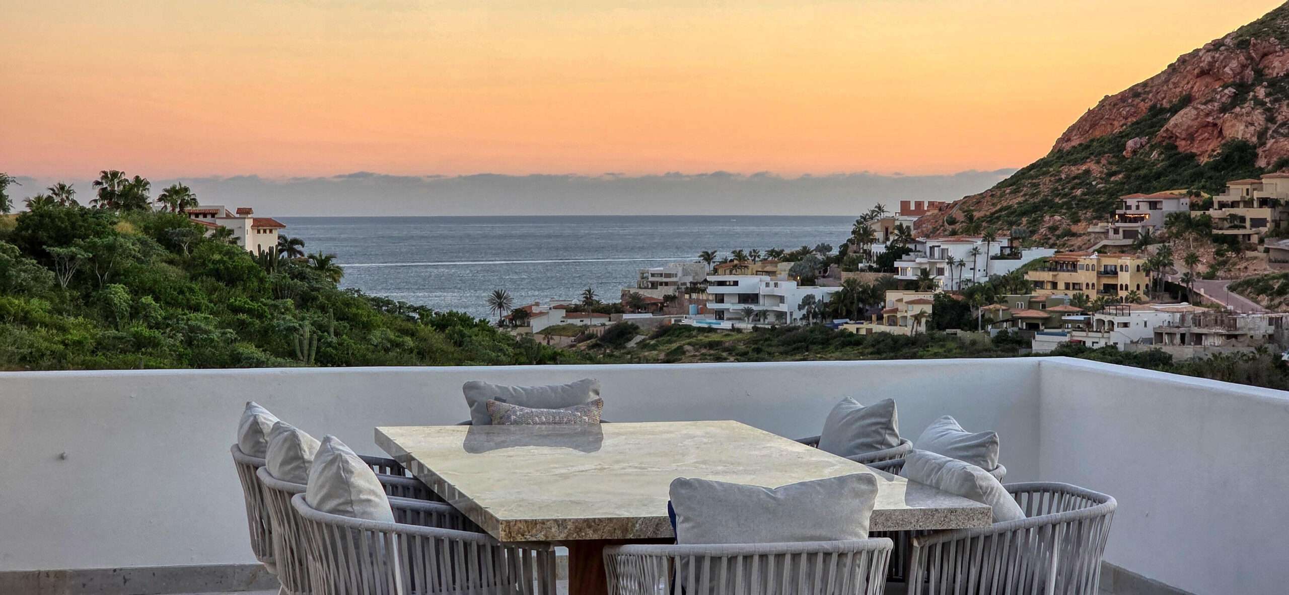 San Jose del Cabo Rancho Cerro Colorado Casa Kiki showcases thoughtful design and premium upgrades. Originally built in 2011 with 3,228 sq ft of AC space, it was fully remodeled and expanded in 2023. The new layout integrates 2,376 sq ft of the original home with 2,419 sq ft of new construction, including a top-floor master suite and a 389 sq ft garage—totaling about 4,800 sq ft of air-conditioned living.Upgrades include new flooring, custom cabinetry, granite and quartz surfaces, designer lighting, and premium appliances. Open living areas connect seamlessly to terraces, pool, and outdoor kitchen, blending modern coastal style with comfort.Whether as a full-time residence or a luxurious vacation retreat, Casa Kiki stands out as a rare opportunity. The main house now features three spacious bedrooms, a full-size office, a sleek TV room, and a chef's kitchen designed for entertaining. A separate two-bedroom casita with single beds offers privacy for guests or extended family, while the addition of a gym, pool, spa, and landscaped garden creates a true resort-style experience at home.With solar panels for energy efficiency and breathtaking ocean for sale
