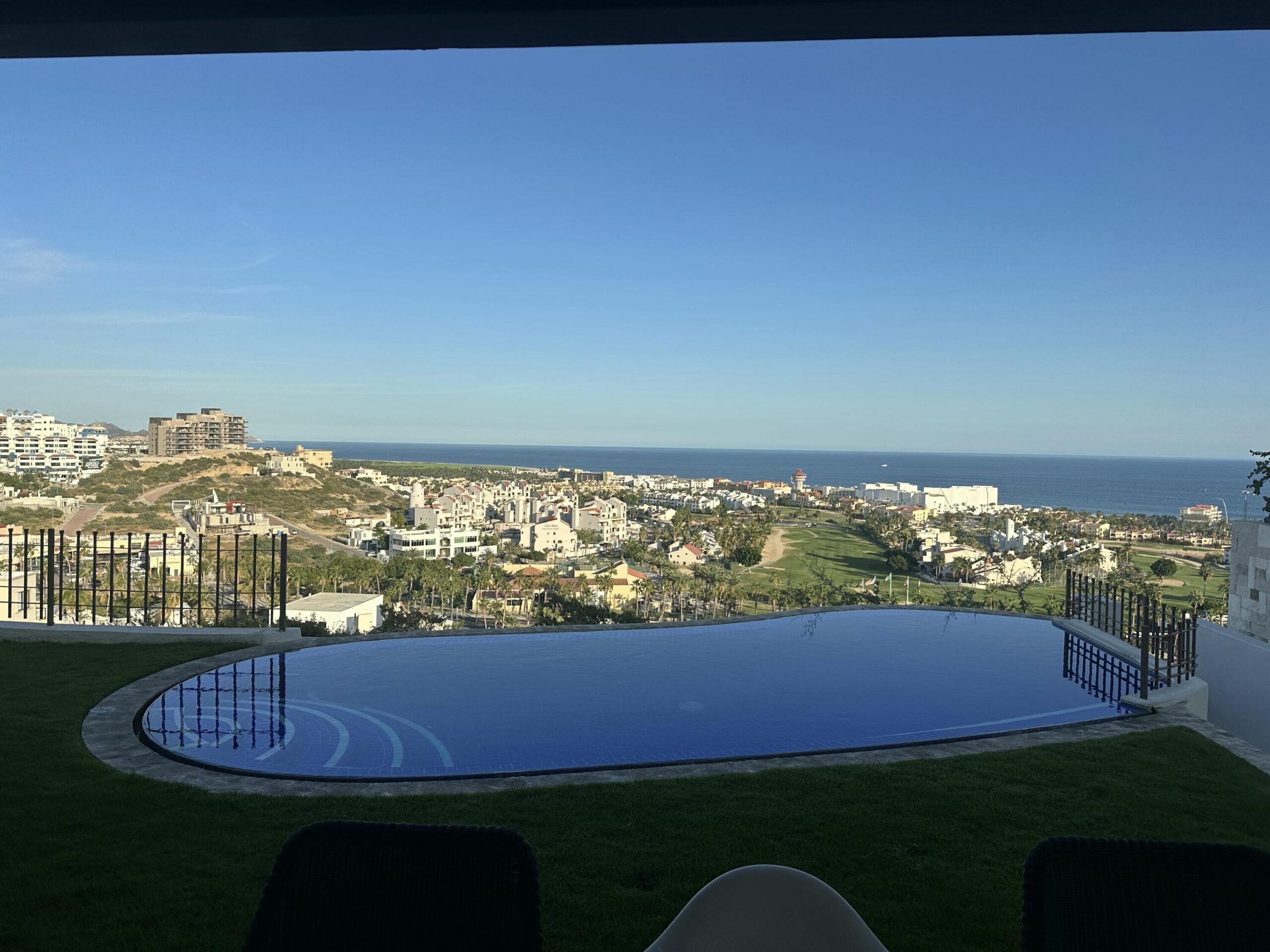 San Jose del Cabo La Cima Casa Cima 23 with a spectacular ocean, golf course & mountain for sale