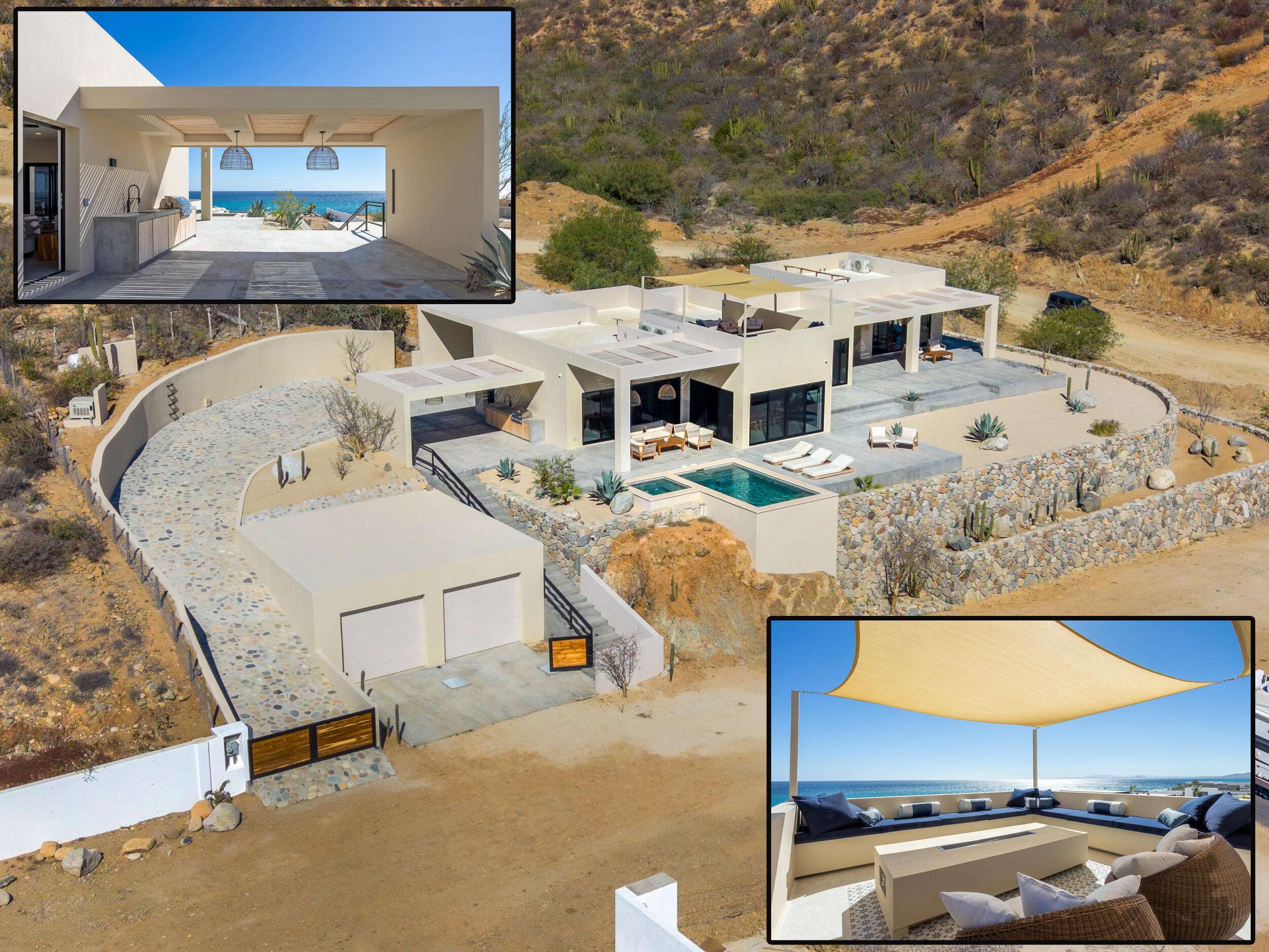 San Jose del Cabo Casa Nima This charming casita at Casa Nima features a spacious living and dining area, a bright kitchen with quartz countertops, and a full Jack-and-Jill bathroom. The generously sized bedroom comfortably fits a king-size bed. Designed by architect Ezquerra, the home showcases a unique European Mediterranean style with warm, elegant details throughout. With a cozy rooftop perfect to enjoy sunset with a beer and a nice bbq.Owners enjoy full access to Casa Nima's resort-style amenities, including a gym, restaurant, kids club, fire pits, palapas, and pickleball court. for sale