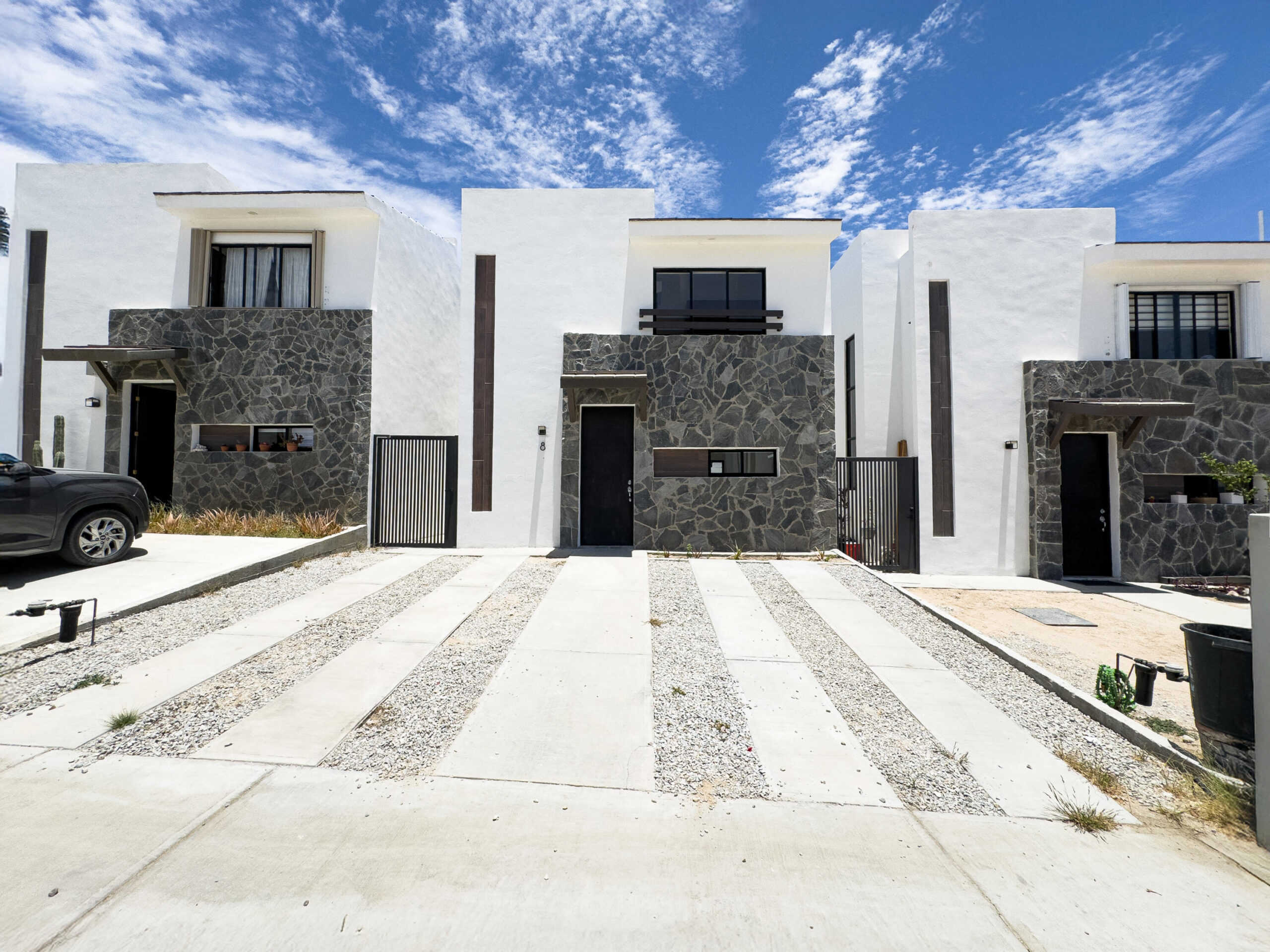San Jose del Cabo Finisterra PRIME LOCATION on the Vidanta Golf Course on popular FINISTERRA ST. Close to everything San Jose has to offer. Walk to shopping, restaurants, the beach & the historic art district. This 3BD/3.5BA property has all the bedrooms on the first level & the living areas on the main floor. Travertine floors, tumbled marble in BA. Great fenced yard with 2 car Garage. Large back yard with plenty of space to ADD A SWIMMING POOL. Great opportunity to MAKE THIS YOUR HOME. A BONUS ROOM off the kitchen is perfect for an office with a door to the exterior or a gym or a media room. Another space on the 3rd floor with custom cabinetry to maximize storage. This community is one of San Joses most sought after, a nice neighborhood with decades of foreign ownership. No HOA DUES! Book appt. in advance to for sale