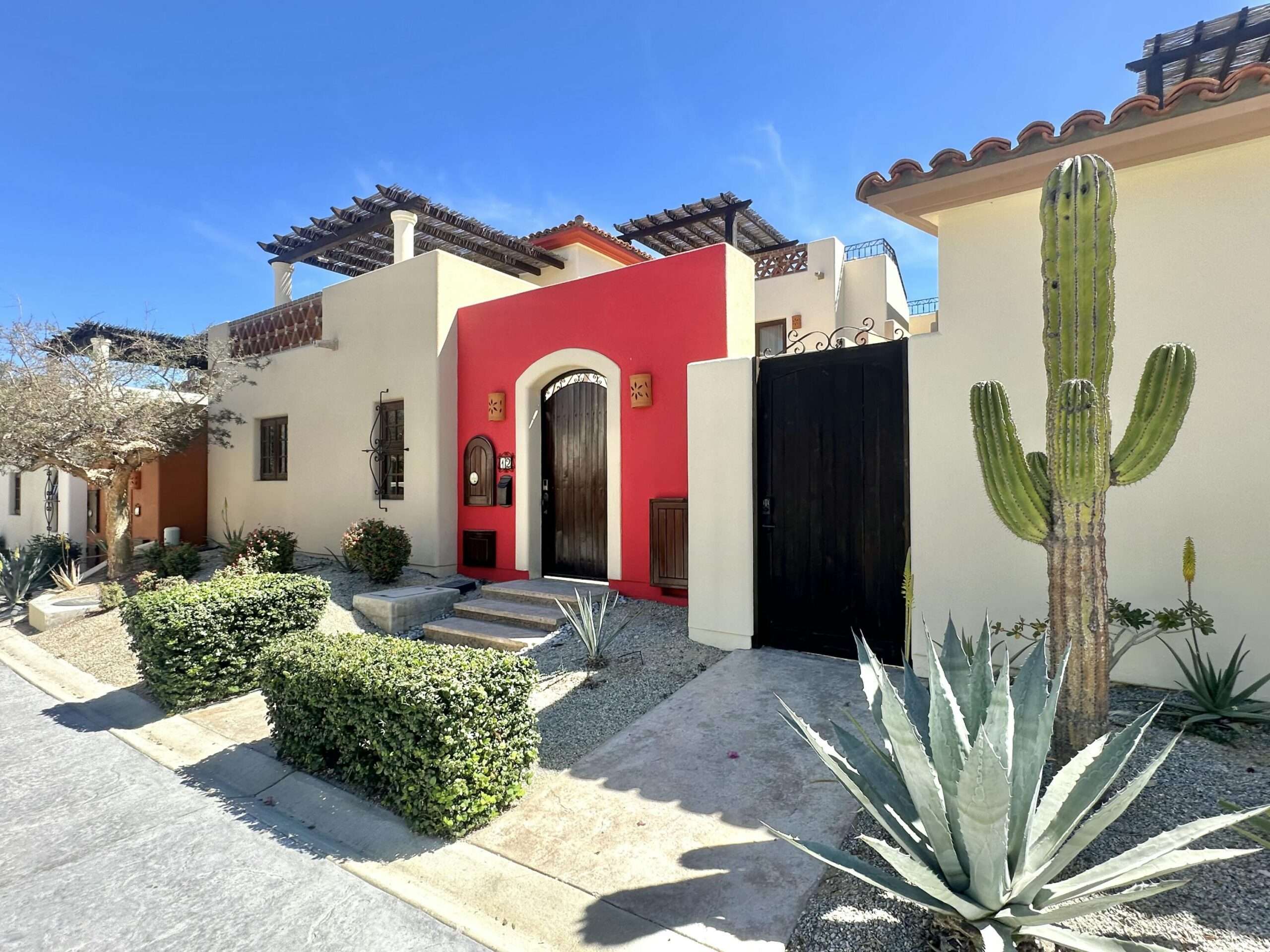 San Jose del Cabo Pueblo Campestre Live the ultimate Los Cabos lifestyle in this 3-bedroom, 2.5-bath home located in the highly sought-after Club Campestre Golf Course community in San José del Cabo. This property includes Golf Course Membership and Beach Club Membership, adding exceptional value and exclusive access to premier amenities.Enjoy seamless indoor-outdoor living with French doors opening to expansive patio spaces, perfect for entertaining or relaxing in the sunshine. Take in beautiful ocean for sale
