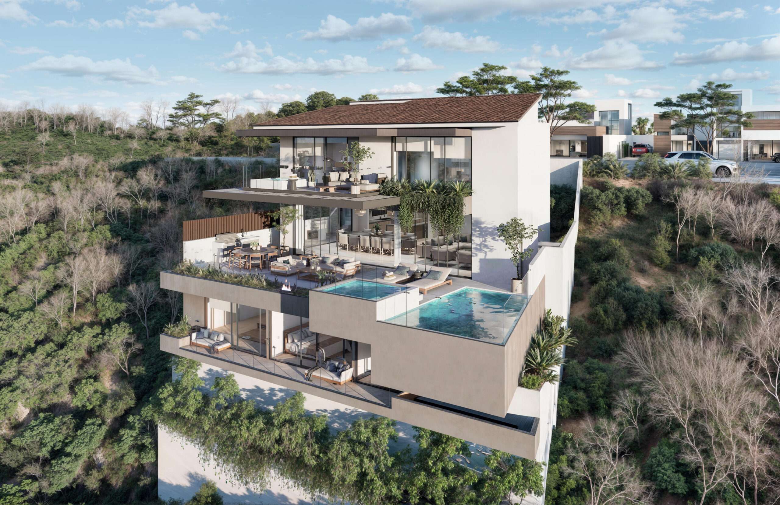 San Jose del Cabo La Cima This is one of the most iconic residences set to define Club Campestre San José in 2026—a truly unrepeatable opportunity that simply has it all. Boasting over 700 m² of total construction and the finest ocean for sale