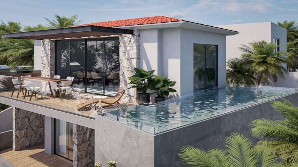 San Jose del Cabo Ladera Phase 1 Nestled between Palmilla and El Dorado, with Querencia just behind, Villa 14 sits among Los Cabos' most exclusive communities. Thoughtfully designed for its premier corner lot, it offers over 1,500 sq. ft. of private outdoor living with a pool, BBQ station, shaded dining, and gated entrance. Inside, find a luxurious primary suite, two guest bedrooms with en suite baths, and a cozy TV lounge. A Smart Home system, elevator, staff quarters, and premium finishes enhance modern comfort. Steps from Hospital H+, El Merkado, and top schools, Villa 14 blends resort-style living with unmatched convenience in the heart of Ladera—where luxury, location, and lifestyle meet. – Lot 80 - Laguna Hills, San Jose del Cabo, BS