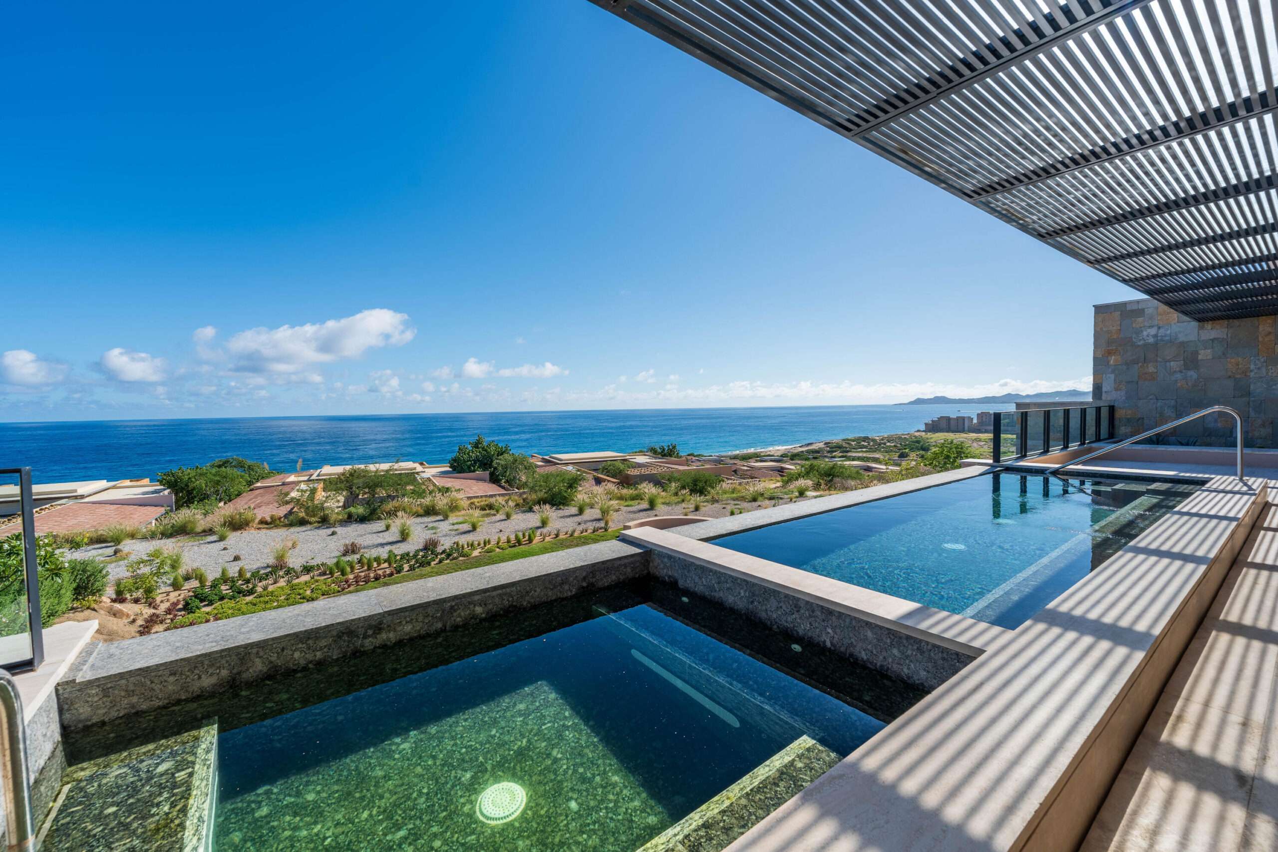 San Jose del Cabo North Enclaves Ritz Carlton Discover unparalleled luxury in this sqft 4798, m2 446 apartment located within the prestigious Puerto Los Cabos community. This stunning residence features three spacious bedrooms, a family room, and an expansive terrace complete with a private pool, Jacuzzi, and barbecue area, all offering breathtaking for sale